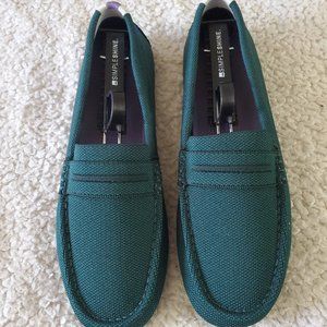 Rothys Green Juniper Drivers, size 8.5, EUC